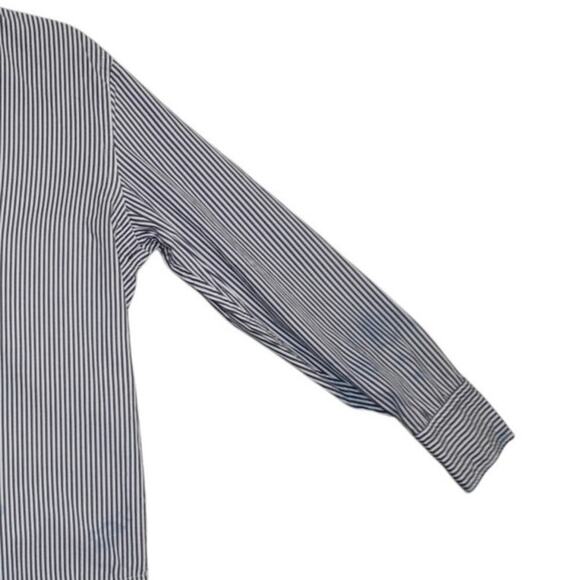 Reformation Striped Cotton Button-Up Shirt – Size XS - Picture 8 of 8